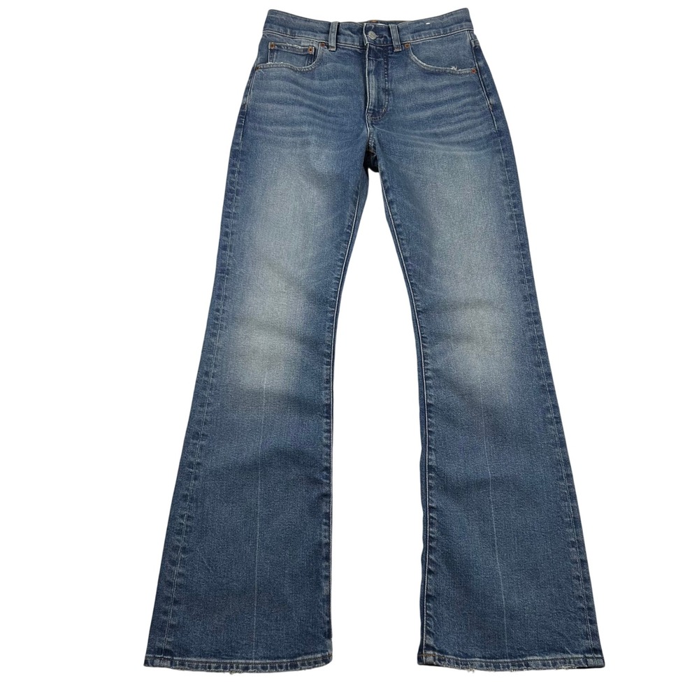 Madewell Jeans Womens 27 The Vintage Flare Bell Disco Retro Wash High Rise Denim